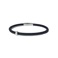 Bracelet Borsari gioielli Man in Steel BR-DAM18BRB/M
